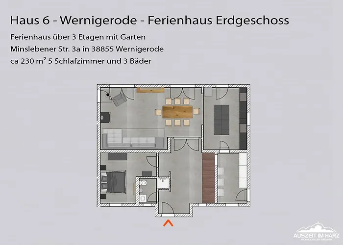 Auszeit-im-harz Haus 6 Feriehus